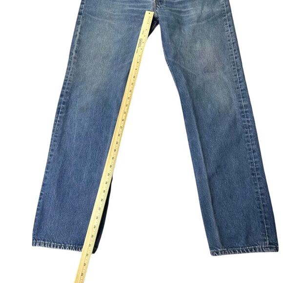 Levi’s 501 Vintage Men’s Straight Leg Jeans Blank Red Tab Size 36x34 - Picture 6 of 15